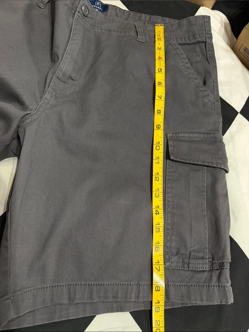 George Men’s Cargo Shorts - Gray